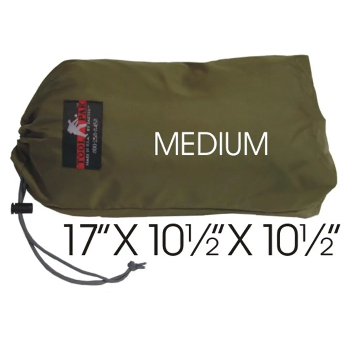 212 MAIN Paktek Medium Waterproof Drawstring StuffBag, Camping Gear Accessory, Airplane Travel Accessories
