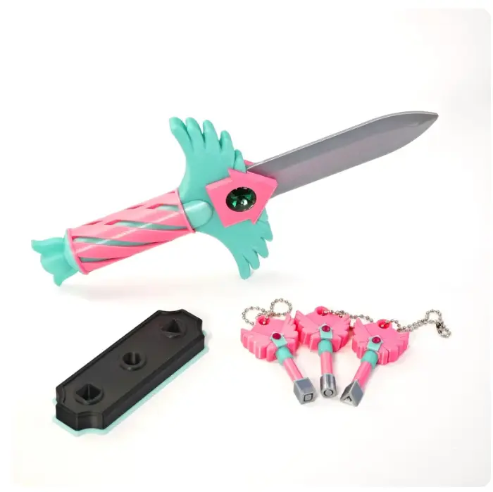 3D Printed Squid Game Dagger Jewelry, Decorative Feng Shui Decor for Home, Home Decoration, Unique Gift Idea for Fans of Squid Game, Ornament, Home Decor Ornaments, Decoration Items