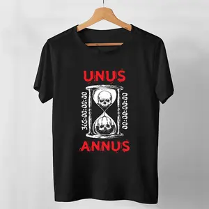 Unus Annus Classic T-shirt, 365 Days Cool Skull Hourglass Sweatshirt, Ahwm Hoodie, Glitch Effect Tees, Momento Mori,Redacted Channel, Crankgameplays, Ethan Nestor, Mark Fischbach, Ethan Nestor, Camp Unus Annus, Unus Annus logo