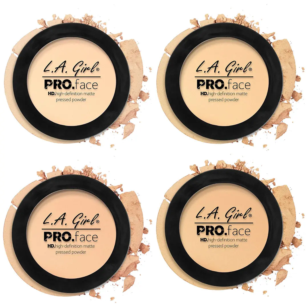 Polvo HD Pro Face L.A. Girl Surtidos - Venta al por mayor 24 Unidades (GPP601-610)
