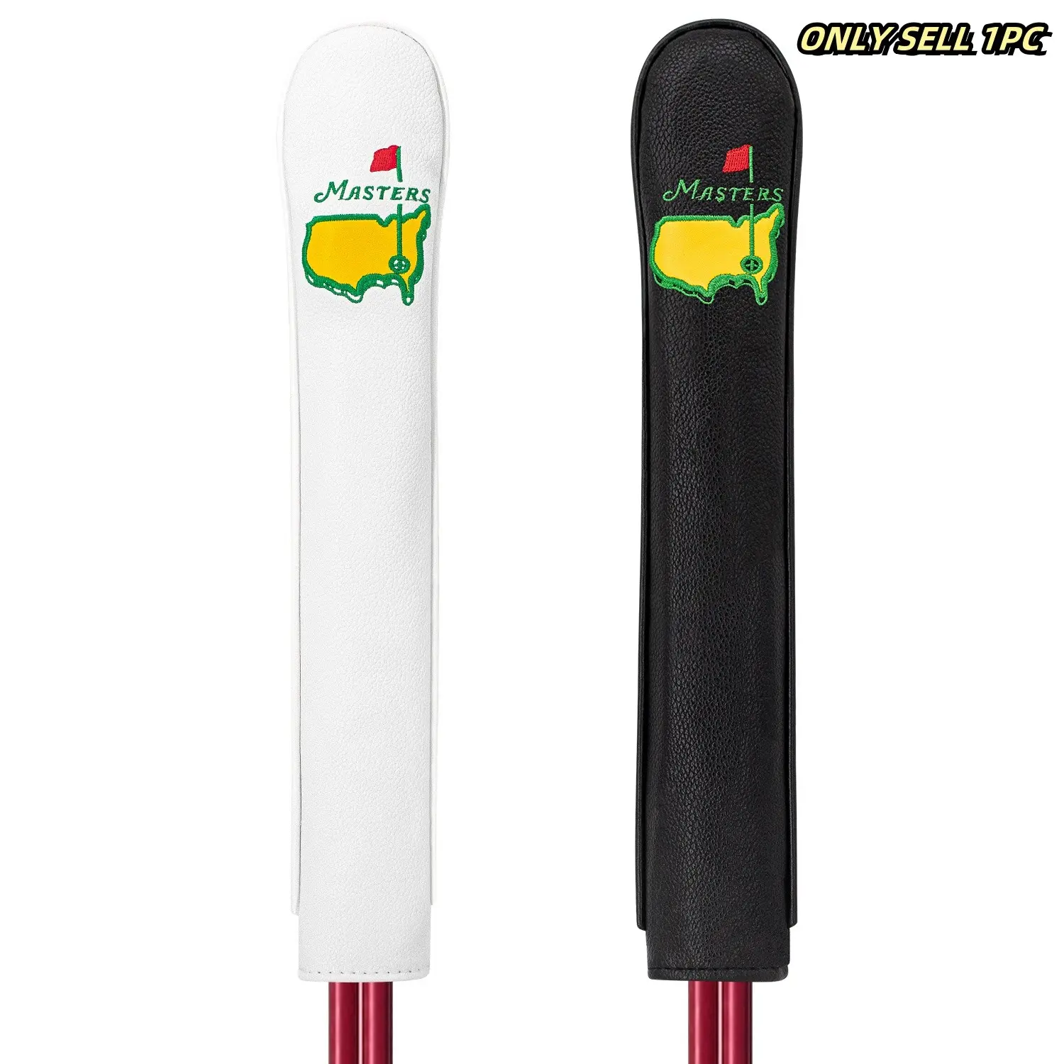 Golf Club Head Cover, Stylish Golf Direction Stick Accessory, Golf Accessories, Ideal for Daily Practice Tournaments Casual Outings, Available in Two Colors, Golf Supply, Golf Gear
