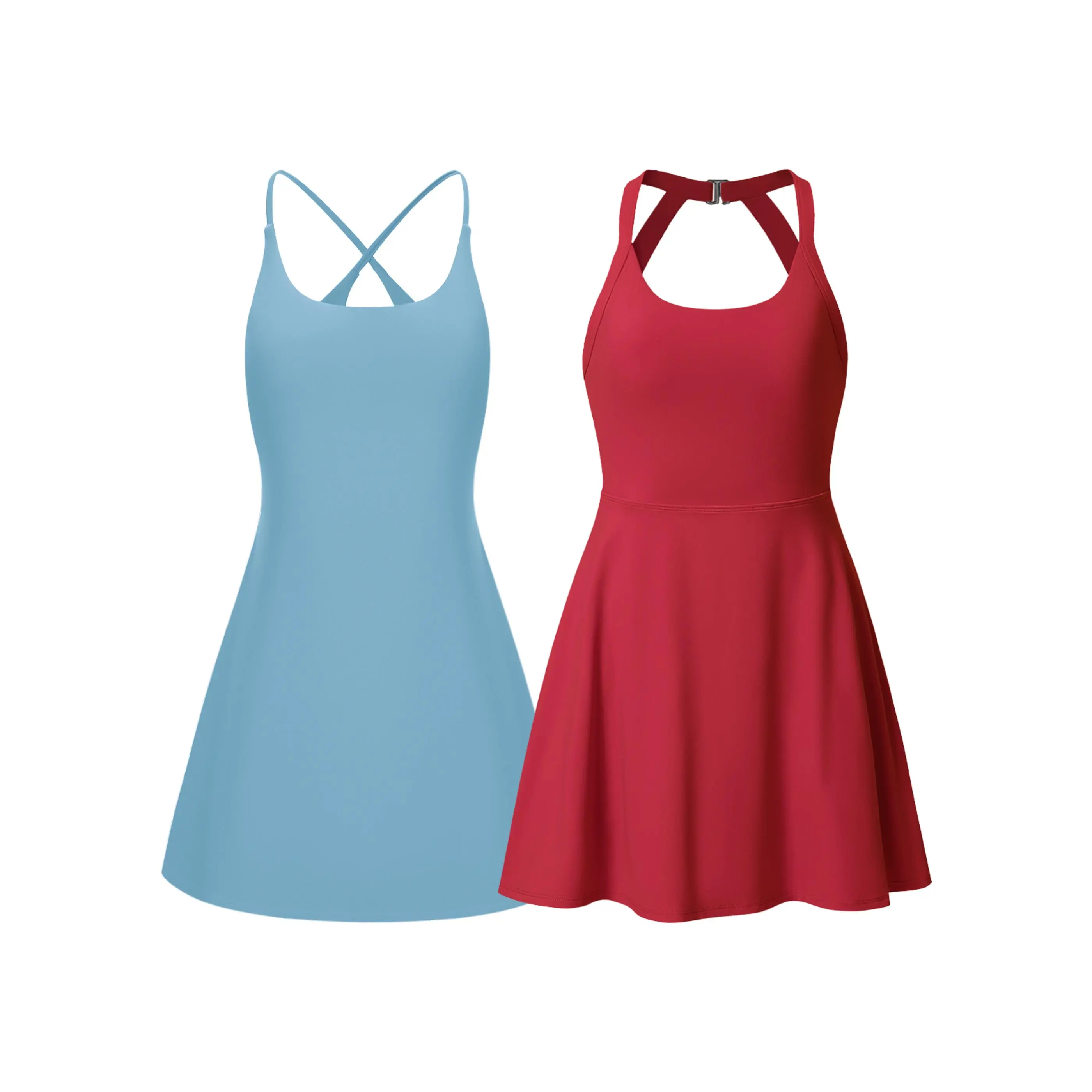 Warm Mid Blue + Salsa