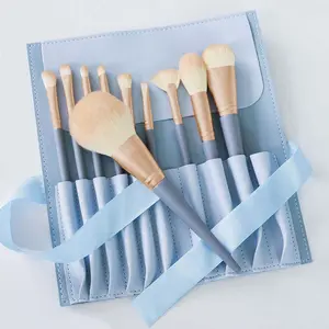 10-piece Makeup Brush Set Full Set Soft Bristle Powder Brush Eyeshadow Brush Beginner Beauty Tools