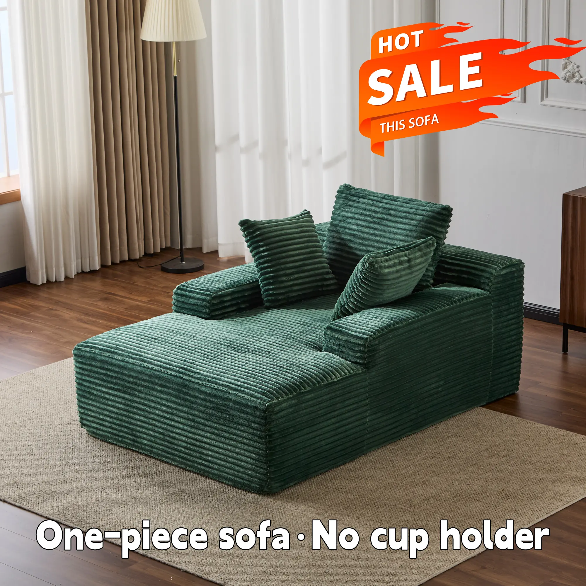 Green without cup holder