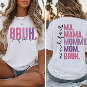Bruh Formerly Known as Mom Sweatshirt, Mama Mommy Mom Bruh Sweatshirt, Funny Mom Hoodie, Mother's Day Shirt, Mom Era Tshirt, Gift for Mom