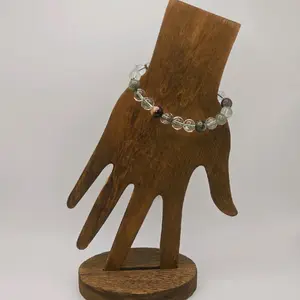 Green Phantom 9mm Beaded Bracelet