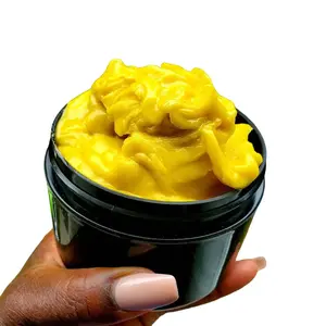 Whipped Shea Butter Cream for Soft and Detangled Natural Hair with Coconut and Almond Oils