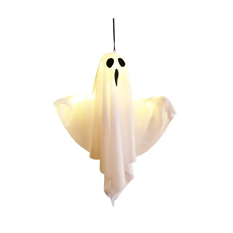 Halloween   Ghost Light, Glowing   Light,  Hanging Decor for Garden, Yard, Patio, Lawn,Party Home Decor Cute Lighted Decorative Lights Outdoor Party Decoration