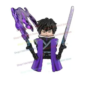 MOC Building Blocks Minifigure Anime Series Magic Knife Weapon Accessories Puzzle Collection Ornaments Toys Holiday Gift
