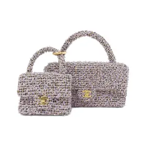 Pre-owned CHANEL Tweed Shoulder Bags Shoulder Bag
