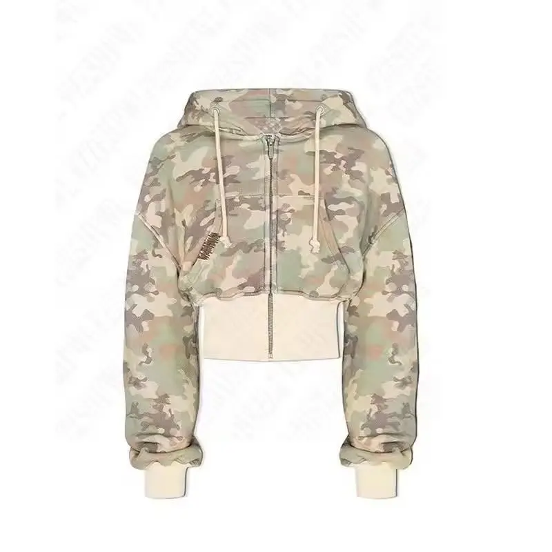 Camouflage top with pattern