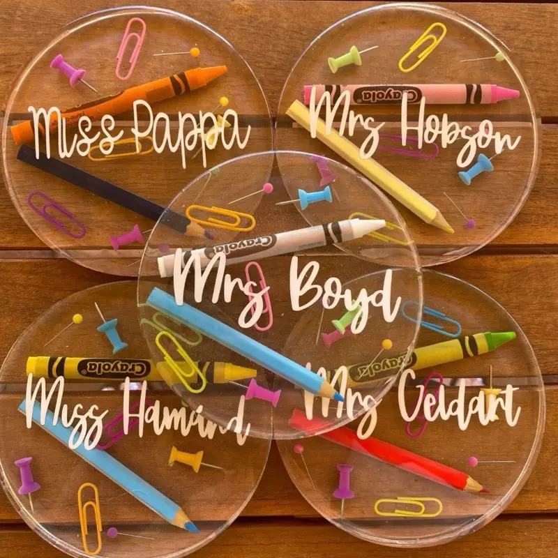 Teacher plaques