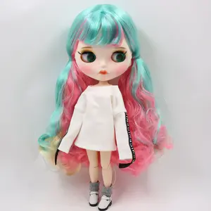ICY DBS Blyth Factory Doll OB24b Ball Joints 1/6 BJD Toy for Dress Up & DIY Changes Hand Set A & B Included Perfect for Imaginative Play