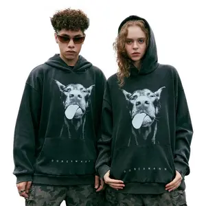 LAIXTON Unisex Casual Oversized Acid Wash tops Hoodie Pullover - Athletic & Warm, Long Sleeve Relaxed Fit Sweatshirt in Soft Material - Perfect for Men's & Women's Leisure Sweaters, Pair with Leggings Womenswear Basic