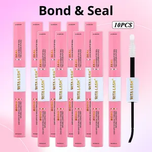 RITALASH Lashes 2In1 Bond & Seal Waterproof Glue For Lashes Cluster Eyelash Extensions Strong Hold For Beginner Friend Makeup Glue & Remover
