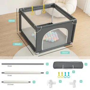 Baby Playpen Play Yards for Indoor & Outdoor