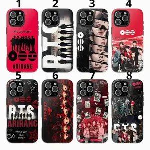 Arirang Album Kpop Phone Case, World Tour 2026 Fan Art Cover for iPhone 11-17, Pro/Max