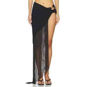 Agua Bendita x REVOLVE Marianne Skirt in Viscosa Voil & Satin Gregon Lab
