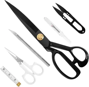 Professional Tailor Scissors 9 inch-Heavy Duty Sewing Fabric Scissors for Leather Cutting,Industrial Sharp Shears,Home Office Artists,Students,Tailors,Dressmakers