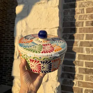 Handcrafted Ceramic Tortilleros / Tortilleros de Ceramica / Ceramic Mugs / Tortilleros Artesanales / Handmade / Mexican Clay Mugs /