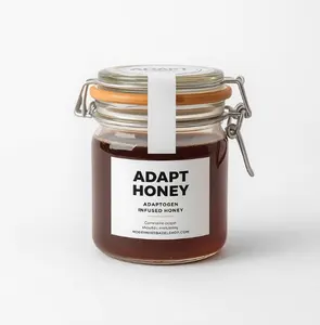 Adapt Honey - Raw Local Honey Infused with Maca, Ashwagandha & Cacao