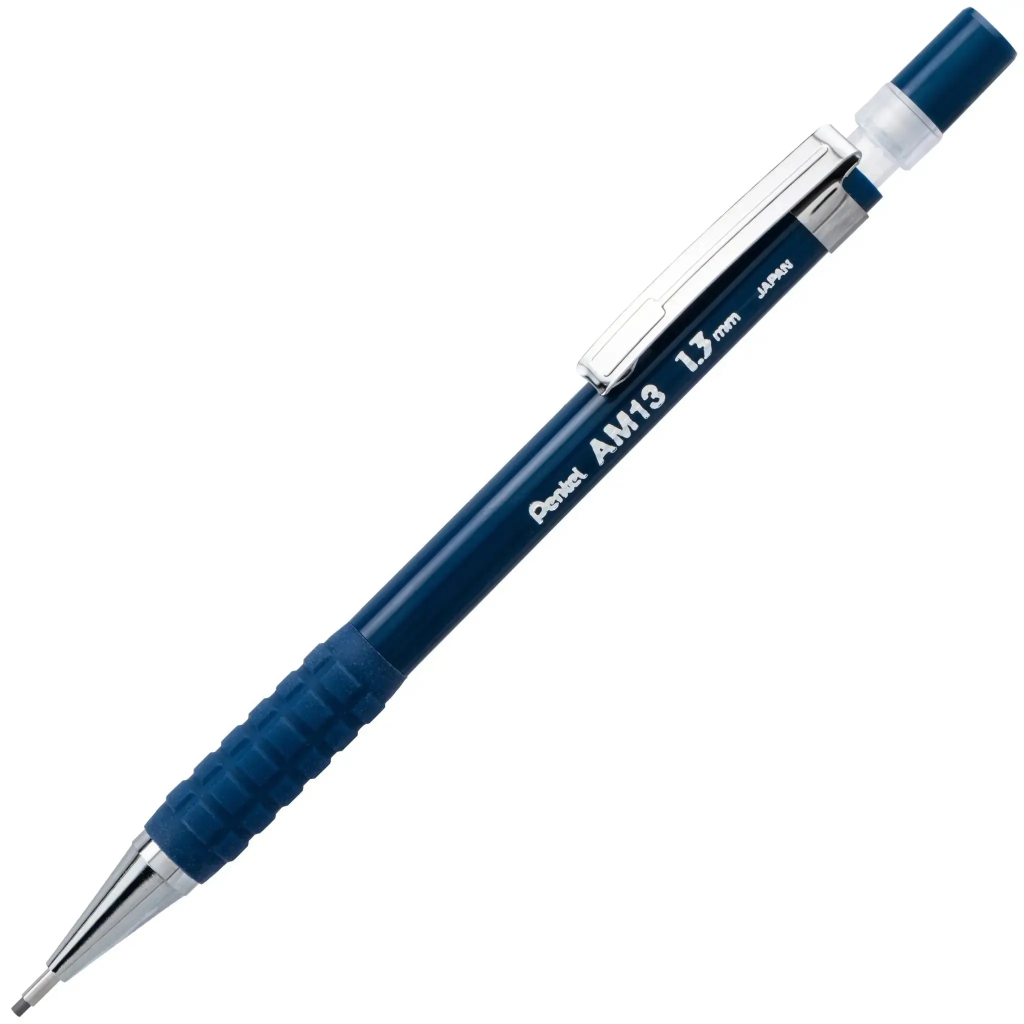Sharp 1.3mm HD Mechanical Pencil, Dark Blue Barrel, Office Stationery Writing Tool for Computers & Office Use (Mechanical Pencils Included), Mechanical Pencil Pencils