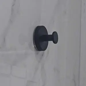 2/4/6 Pack Suction Cup Hooks for Glass Window,Removable Shower Hooks for Inside Shower,Metal Towel Hooks for Bathrooms smooth surface