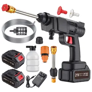 Lightweight 2.2kg Cordless Power Washer – No Hose,Tank or Wall Plug Needed | Draw Water From Bucket or Bottle with Adapter