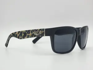 Locs Black and Camo Adult Sunglasses