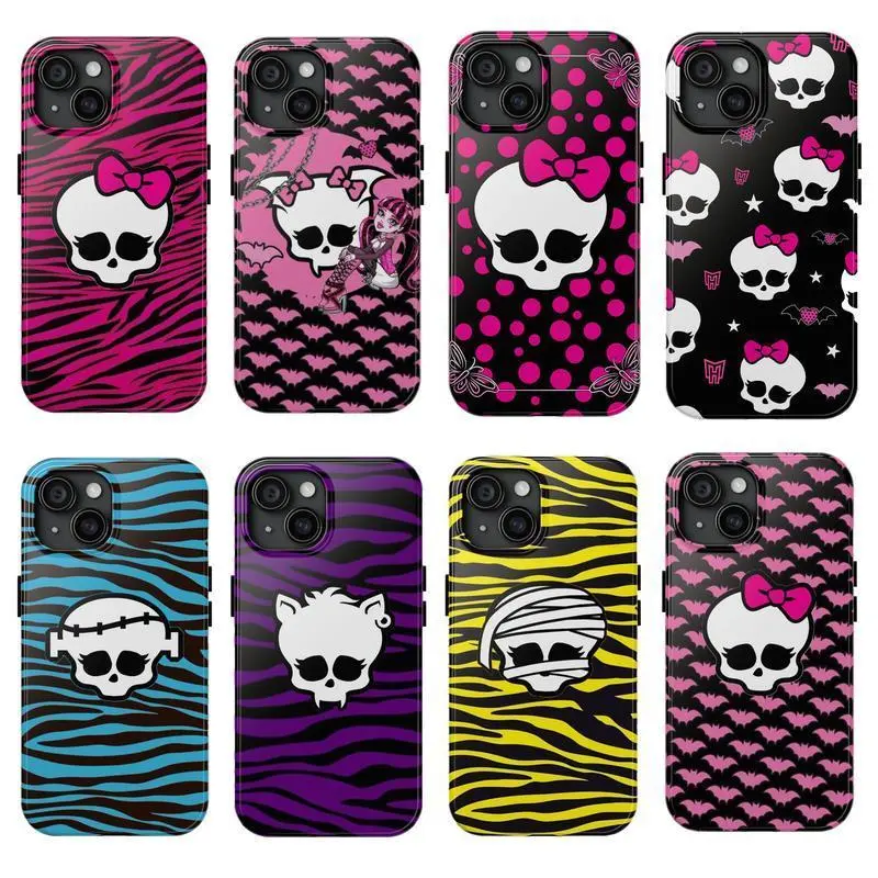 Monst3r High Phone Case, Phone Case Compatible For iPhone 17 16 15 14 13 12 11 Pro,ProMax ,Plus , & Samsung Galaxy S25 Ultra S24 S23 S22 S21 Plus Anti Drop Cover.