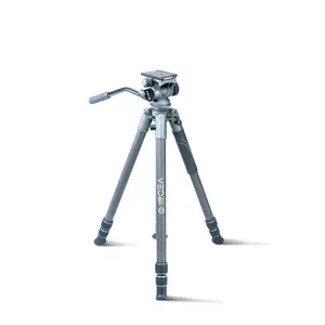 Vanguard VEO 2 PRO 263CV Carbon Fiber Tripod – Outdoor Tripod for Spotting Scopes & Binoculars, 3-Section Design, 2-Way Video Pan Head, 11 lb Capacity