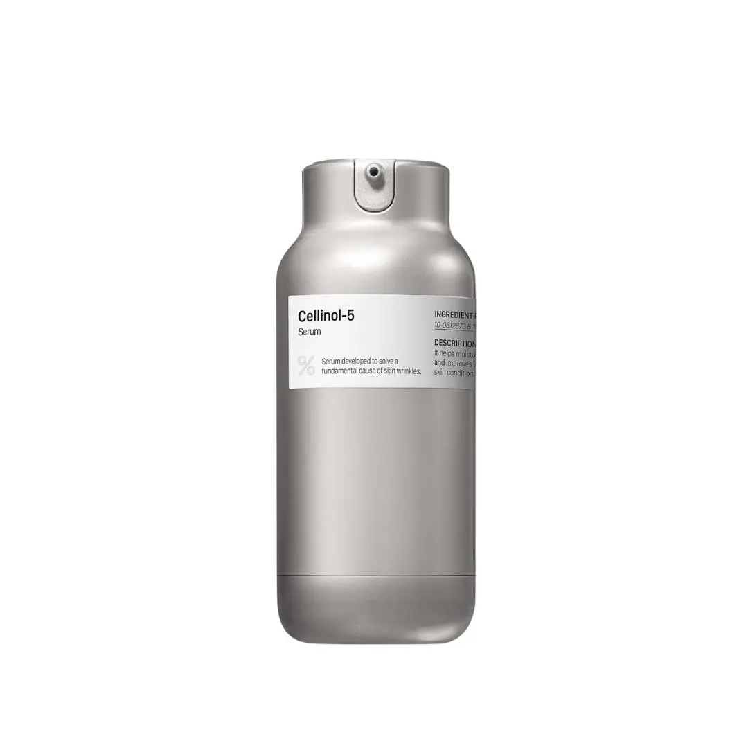 PERCENT SCIENCE Cellinol-5 Peptide Serum – Bakuchiol + SYN-COLL + SYN-AKE Firming Serum for Fine Lines, Smooth & Refined-Looking Skin