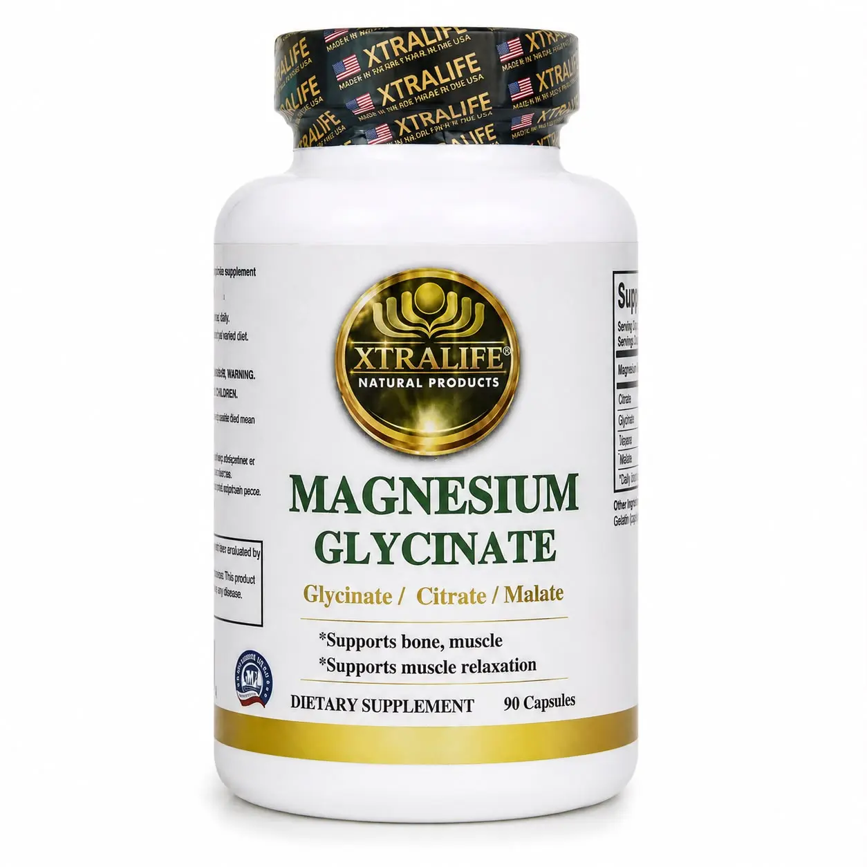 MAGNESIUM GLYCINATE,CITRATE,MALATE.