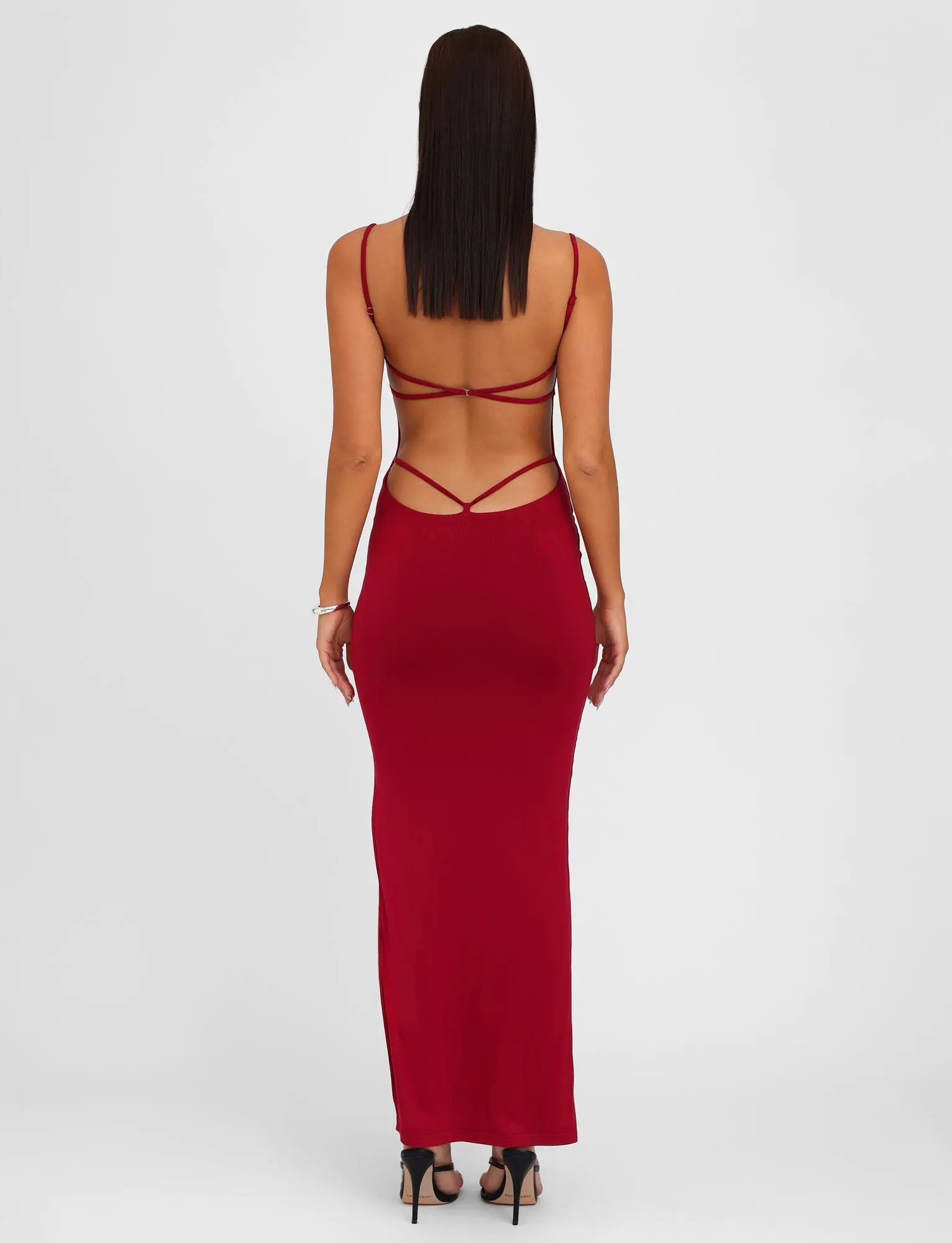 MINERVA MAXI DRESS - RED : BERRY RED - TikTok Shop