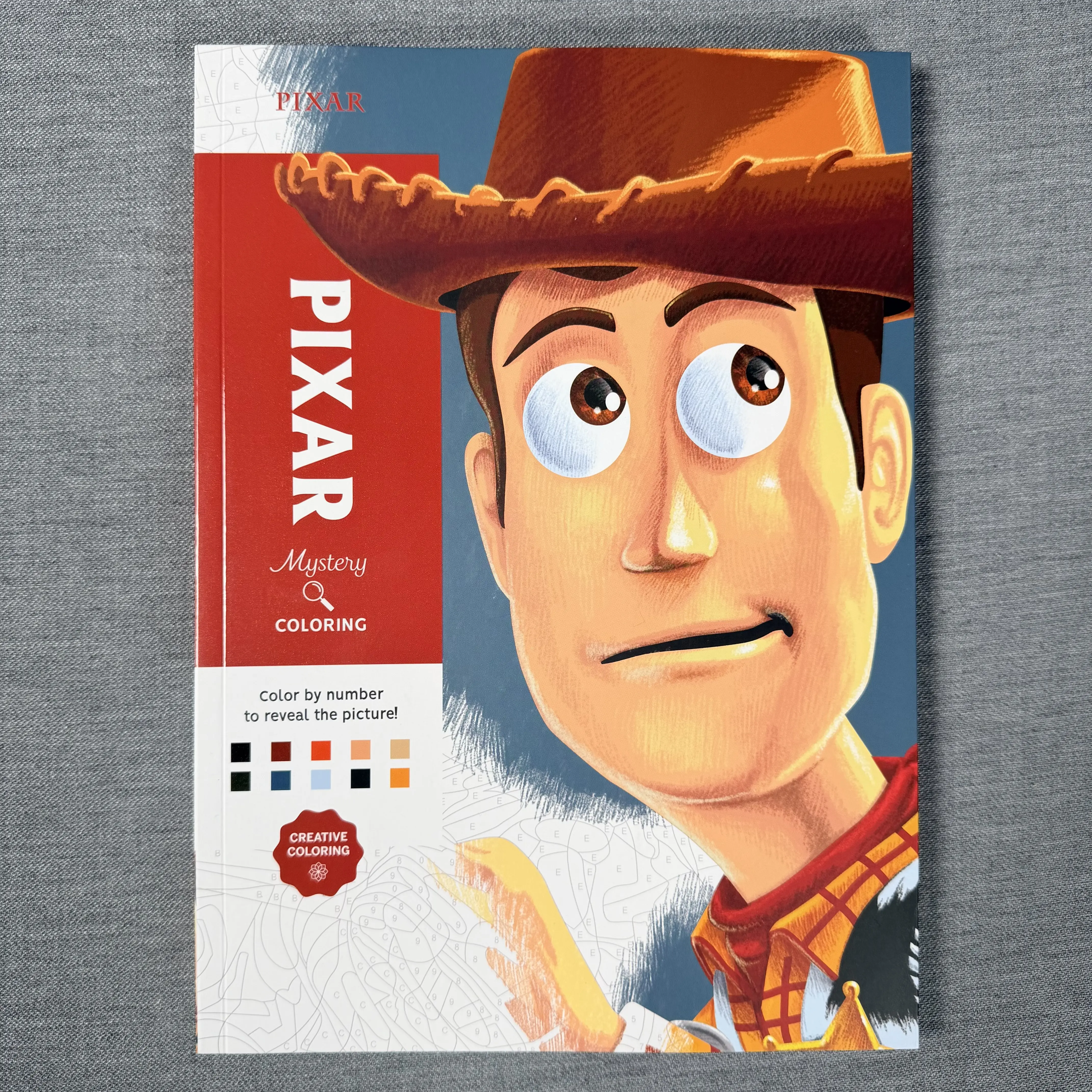 Disney Mystery Coloring: Pixar: A Color by Number Book