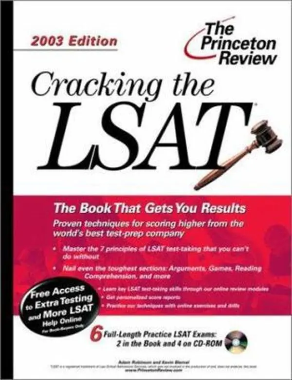 USED-Cracking the LSAT with Sample Tests on CD-ROM, 2003 Edition (Graduate Test Prep) by Adam Robinson (Paperback)