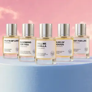 The Icons Collection, Dossier Originals, 50ml, Eau de Parfum, Slice of Heaven, Call Me Vanilla, Blooming For You, Fruits of Love, Zest for Life