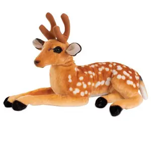 Real Planet™ Brown Deer Realistic Plush Stuffed Animal