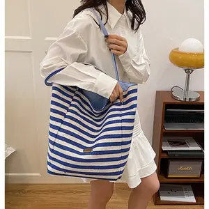 Large Capacity Shopping Bag with Checkered Design Fashion Letter Print Daily Commuter Bag New Handbag for Women Versatile Tote for Work School or Errands Crescent Vegan Leather Shoulder