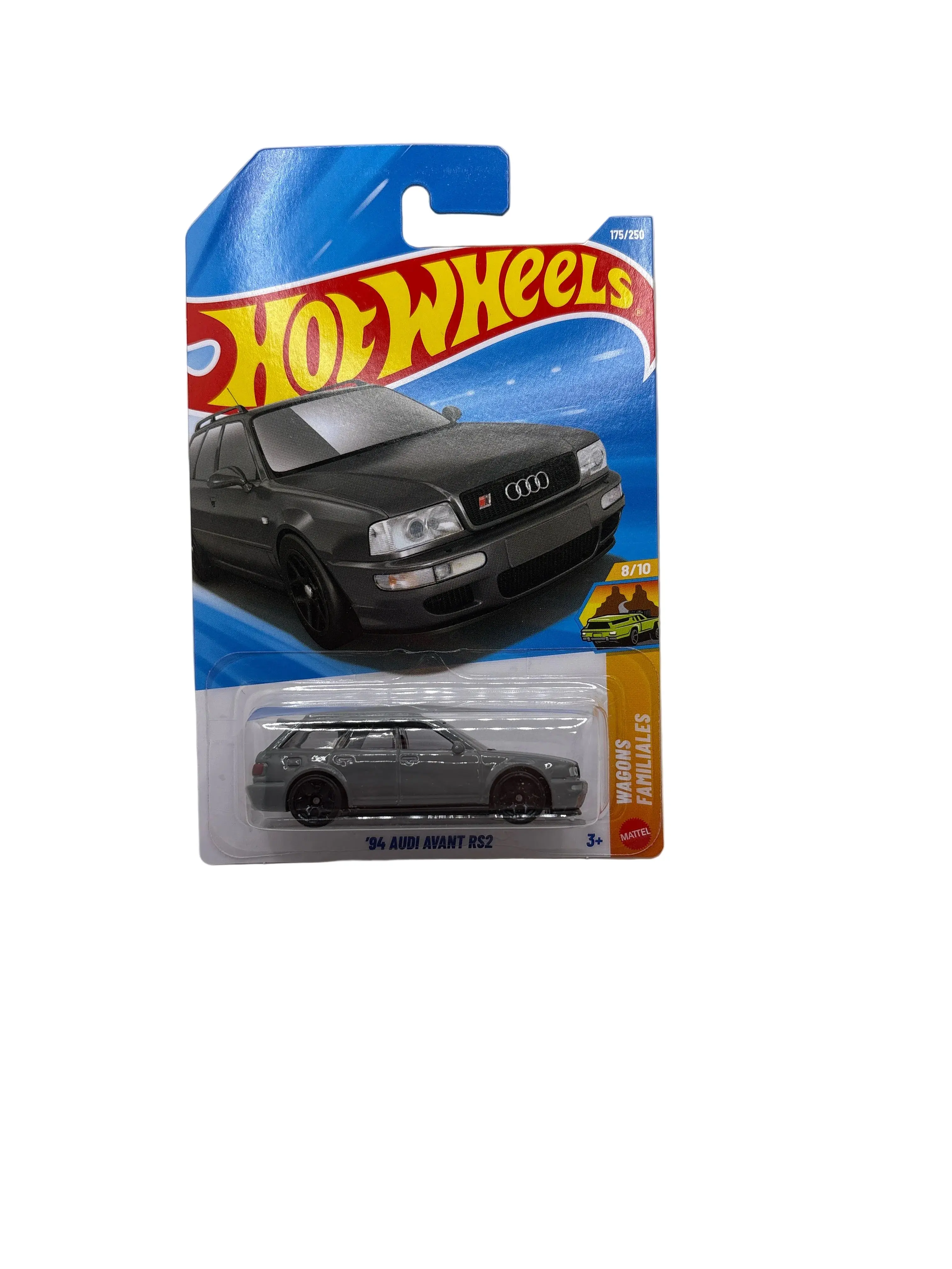 Hot Wheels 94 Audi Avant RS2 Diecast gray