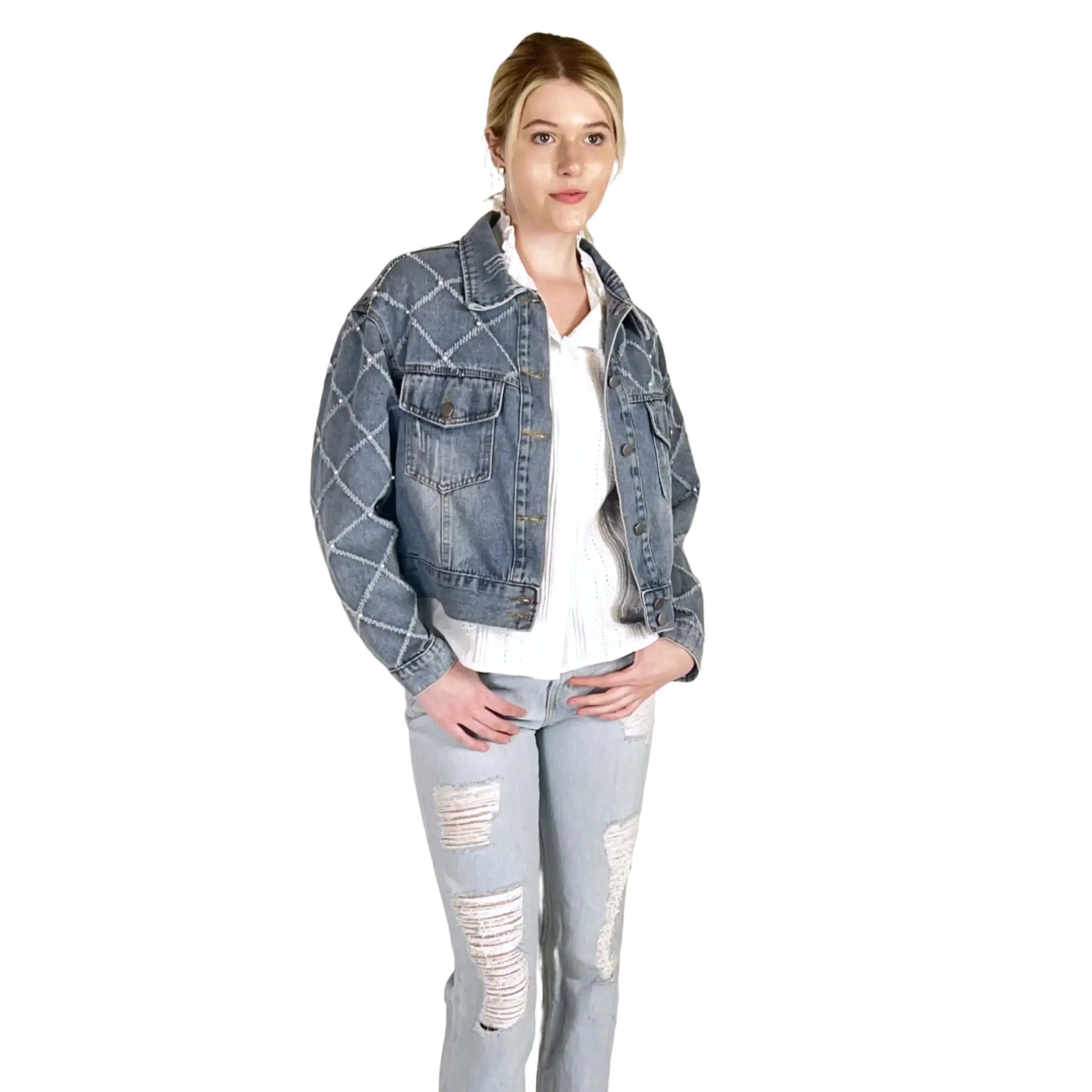 Daisy Denim Jacket