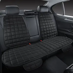 YASEENLIN 3-Piece Car Seat Covers Set with 1 Pair of Cushions & 2 Backrest Covers Polyester Material Universal Fit for Most Vehicles SUVs Sedans Durable Easy-Clean Quick Install Secure Fit Protector