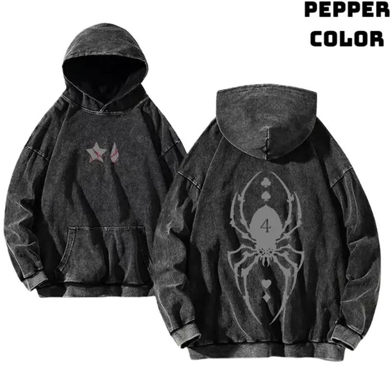 Phantom Troupe Web of Shadows Hoodie, Hunter x Hunter Graphic Sweatshirt, Unisex Anime Manga Hoodie, Vintage Anime Sweatshirt, Menswear Womenswear Hoodie