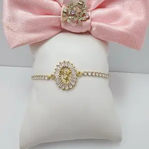 14K Gold Laminated Adjustable Bracelet - Elegant Classic Design for Versatile Wear, Luxurious Feel, Durable & Premium Look, Suitable for Various Occasions