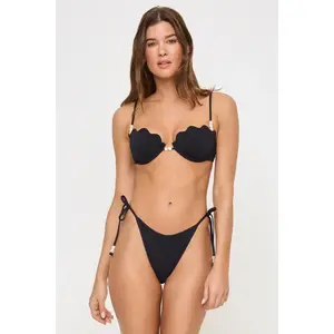 L*Space Sunrise Shell Top in Black