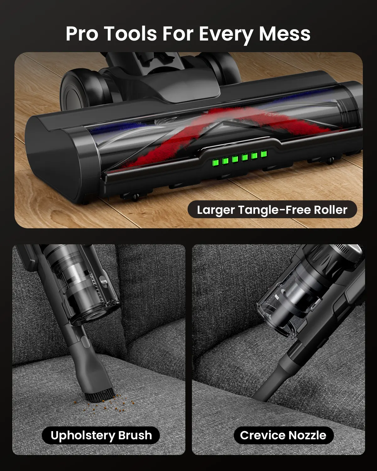 2026 New Arrivals】Trucozie T553 Cordless Vacuum Cleaner for Home