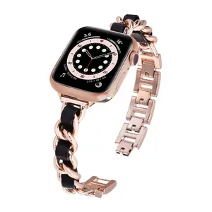 WorryFree Gadge ts  Apple Watch 38/40/41mm Sli m Metal Band