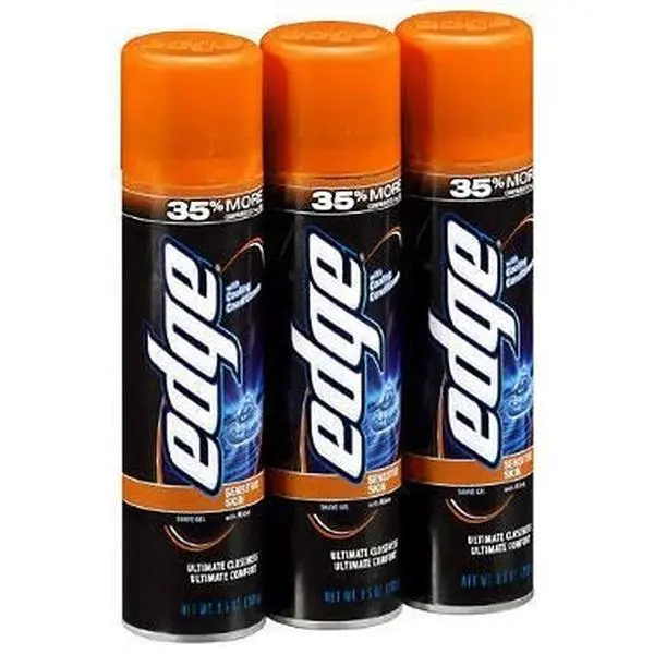 Edge Advanced Shave Gel 9.5 oz, 3 pk. A1 Edge Advanced Shave Gel 9.5 oz, 3 pk. A1