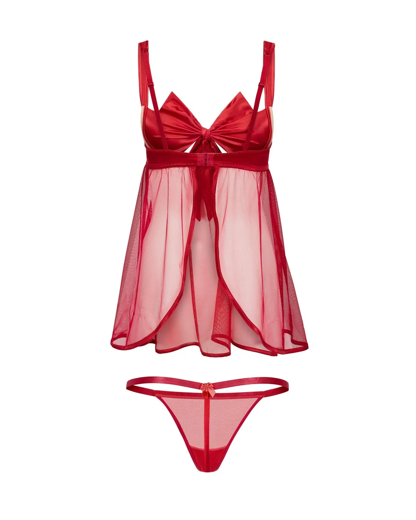 Bessima B1 Dark Red Lingerie