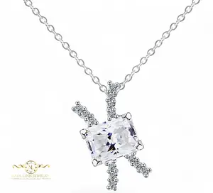 Pisces Moissanite Zodiac Necklace By Naya - Linn Jewelry